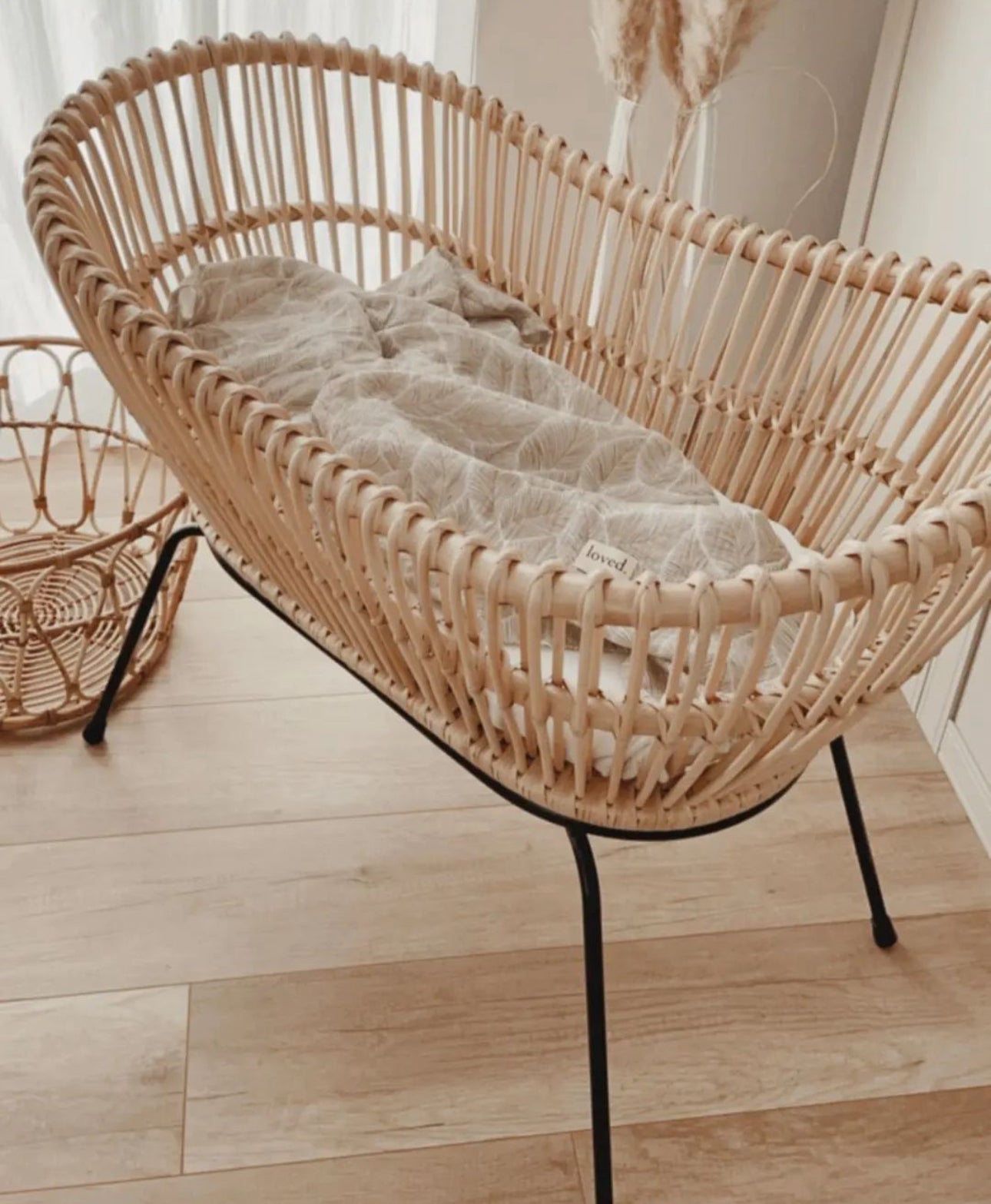 Rattan Babybett Mila