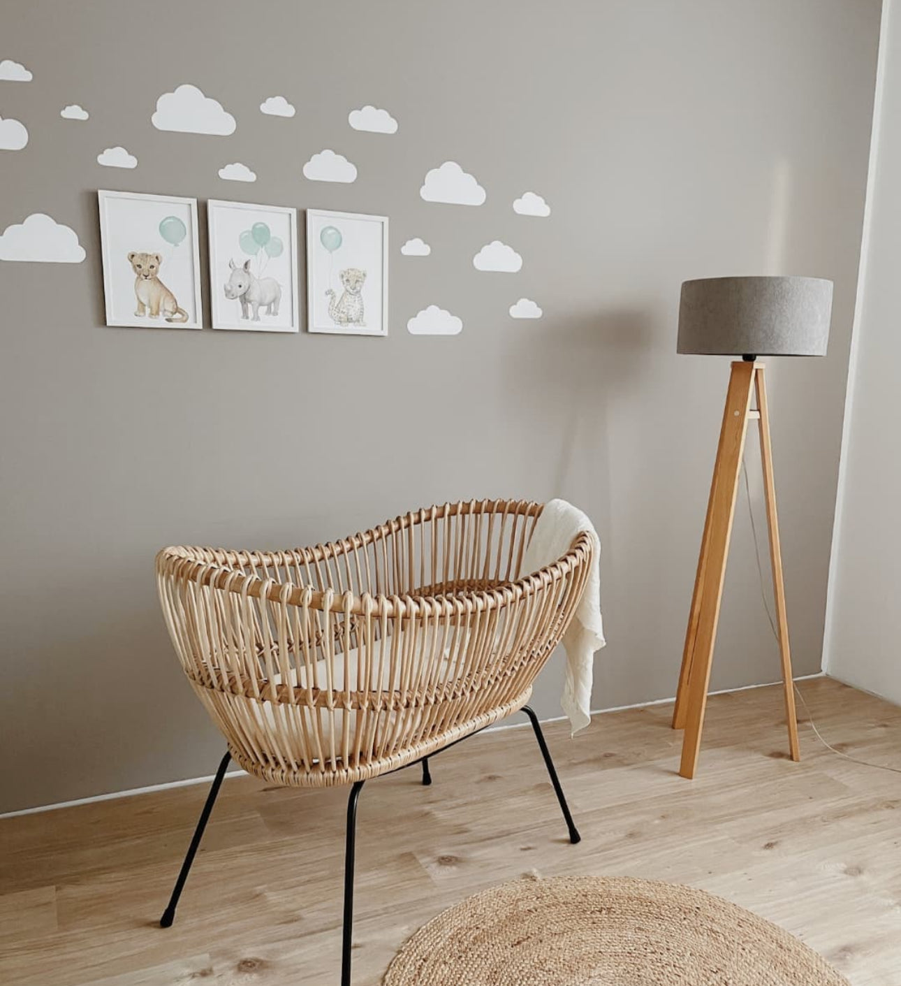 Rattan Babybett Mila